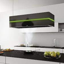 berbel bdl skyline rgb beleuchtung umluft inselhaube insel umluft abluft aktivkohle filter zentrifugal fettabscheidung dunstabzugshaube kuche dunstabzug abluft