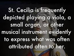 In 1599 cardinal paolo emilio sfondrati, nephew of pope gregory xiv, rebuilt the church of. St Cecilia By Kristopher Stroughter