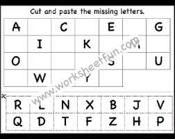 ✓ free for commercial use ✓ high quality images. Uppercase Letters Cut And Paste The Missing Letters One Worksheet Free Printable Worksheets Worksheetfun