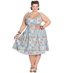 Hell Bunny Maya Bay Pinup Seashell Dress