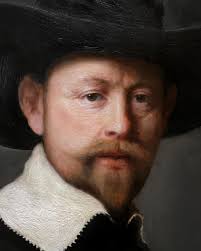 I don't think I posted progression stills of this Rembrandt study from  class, so here are a few shots. I don't know how long it took Rembrandt to  paint his portraits, but