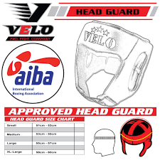 Velo Official Aiba Approved Head Guard Pro Leather Cowhide