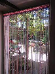 howling at the moon crochet fly curtain diy curtains crochet curtains kitchen doors diy