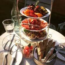 Antipasti Etagere Zum Abend Essen Hochzeitsessen Feiern
