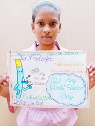 Learn about the world no tobacco day and spread the message of a healthy future and a healthy how is world no tobacco day celebrated across india? World St Vivekanand Lotus Valley Public School Facebook
