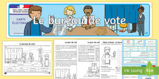 Il existe 44 bureaux de vote à antony. Pack De Ressources Le Bureau De Vote Teacher Made