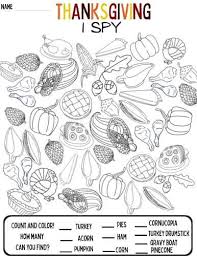Thanksgiving Activities And Worksheets Pdf For Kids Cenzerely Yours