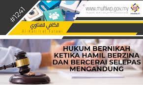 Selanjutnya, coba anda pahami beberapa hukum fikih berikut, semoga ini membuat anda semakin merinding dan takut untuk membuka peluang kesempatan bagi lelaki untuk melampiaskan nafsu birahinya. Pejabat Mufti Wilayah Persekutuan Alkafi 1241 Hukum Bernikah Ketika Hamil Berzina Dan Bercerai Selepas Mengandung