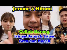 Jerome Polin and Hitomi Htm.13 (Japanese Model and Tiktoker)