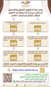 جامعة الأمير سط ام On Twitter إجراءات ومواعيد القبول للطلاب والطالبات للعام الجامعي 1442هـ التقديم عبر بوابة القبول الموحد للطلاب Https T Co Cuxlervsm7 الثلاثاء 23 11 تغلق البوابة الإثنين 29 11