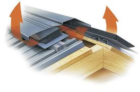 Roof Ventilation Systems V 600 Ridge Roof Vent By Cor A Vent Absolutely Vent Metal Roof Roof Design Metal Roof Roof Vents