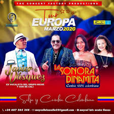 Jan 12, 2013 · javier vásquez, cantante y ex integrante del grupo niche sufrió un infarto en su natal cali, colombia,capital del valle del cauca. La Original Sonora Dinamita Salsa Y Cumbia Colombiana Tour Europa Febrero Marzo 2020 Javier Vasquez La Sonora Dinamita Ex Vocalista Del Grupo Niche Y Son De Cali