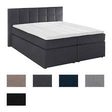 Durch die kombination von 3 unterschiedlichen matratzen wird mit einem boxspringbett ein sehr addiert man alle komponenten und vergleicht diese mit einem kompletten bett samt rahmen und. Bestseller Boxspringbett Bea Mit Visco Topper