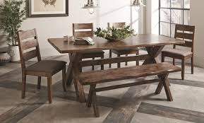 Rustically finished and constructed from gray sheesam wood, the emerson dining table is a conversation piece all its own. Alston Rustic Urban Dining Set Kfrooms Great Prices Free Delivery