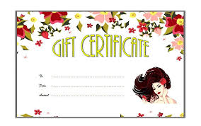 Gift certificate pedicure template word / certificate templates: Free Printable Hair Salon Gift Certificate Template Torku