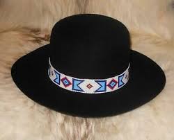 Billy Jack Movie Replica Handloomed Beaded Hatband Agnoulitahats Fur Tiller Hat Ebay