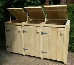 Outside Storage Mobilier Exterieur Diy Poubelle De Jardin Cacher Les Poubelles