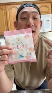 Peach shots!! These were so good!! From Donki #japanfinds