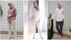 Kemeja putih menjadi salah satu pakaian basic yang sering digunakan oleh banyak orang. 8 Cara Tampil Santun Bermodal Celana Kerja Dan Kemeja Buat Ootd Oke Juga