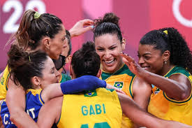 E o ouro olímpico, agora, também. Volei Feminino Do Brasil Passa Facil Pelo Japao E Conquista 3Âª Vitoria Em Toquio Olimpiadas Jornal Nh