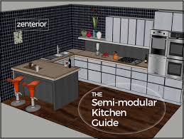 design aspects of a modular kitchen in
