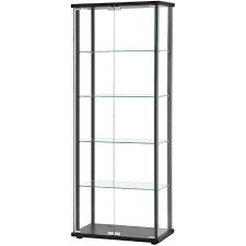 It is sturdy, and attractive with a clean look. Coaster Company Curio Cabinet Black And Glass Walmart Com Walmart Com