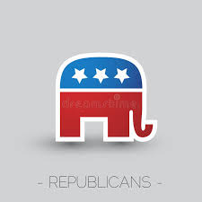 Partio, respublika partio, respublikana partio de usono, usona respublikana partio (eo); Symbol Partia Republikanska Usa Zdjecie Editorial Ilustracja Zlozonej Z Slon Ankieta 26136066