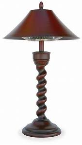 Lamp Style Patio Heaters Provide Unique Heat Tabletop Patio Heater Patio Heater Gas Patio Heater