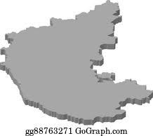 Download karnataka map images and photos. Karnataka Map Clip Art Royalty Free Gograph