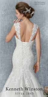 Detachable Cap Sleeves On A Lace Sweetheart Mermaid Wedding Dress Kenneth Win Bling Wedding Dress Kenneth Winston Wedding Dresses Wedding Dresses With Straps