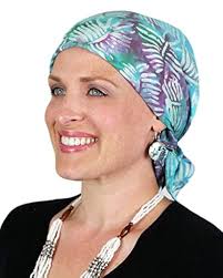 Headscarf wholesale Doris Flowers Mauve