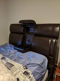 Wireless speakers for cupholders are perfect for people who want to have a party speaker in their cup holder waiting for them. Beautiful Queen Bed With Deluxe Frame Built In Cup Holders Lights Speakers Classifieds For Jobs Rentals Cars Furniture And Free Stuff