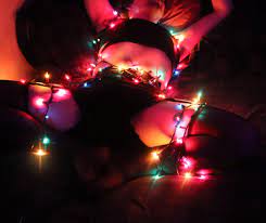 Obligatory Christmas light bondage : r/AdorableBDSM