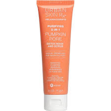 Pumpkin animotion mask they'll just have to grin and bear it when you bring the jack 'o lantern to life in frighteningly realistic. Urban Skin Rx Purifying 2 In 1 Pumpkin Pore Detox Mask And Scrub Ulta Beauty