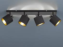 You'll receive email and feed alerts when new items arrive. Ceiling Spotlight Black Gold Adjustable Spots L 70 Cm Tommy Etc Shop
