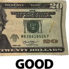 The pens only work on the modern bills that contain cotton fiber paper. Counterfeit Money Detection Pen For Marking Money Yellow