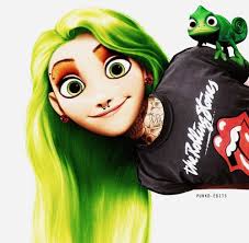 Pin By Brenda Blodgett On Emo Disney Goth Disney Princesses Disney Punk Edits Punk Disney Princesses