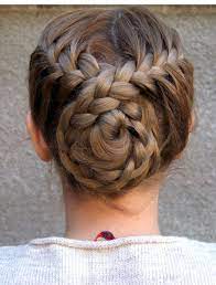 Braided Back Bun Hairstyle Braided Hairstyles Easy Long Hair Styles Cool Hairstyles