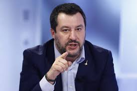 Salvini a Pizzighettone per sostenere Moggi (candidato alle comunali)
