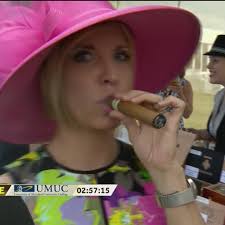 Mindy, Jason try Preakness cigars