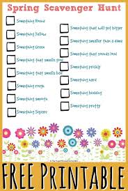 Free Spring Scavenger Hunt Printable For Kids Download Now Toddler Scavenger Hunt School Games For Kids School Scavenger Hunt