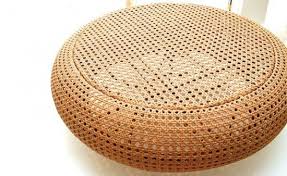 Round Table Bench By Alvin Tjitrowirjo Indonesian Modern Contemporary Rattan Furniture Rattan Furniture Wicker Coffee Table Durable Furniture