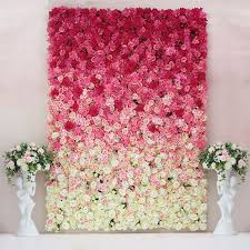 Artificial Flowers Wall For Wedding And Events Background Flower Wall Backdrop Flower Wall Wedding Diy Flower Wall