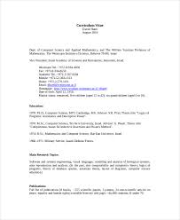 Computer Science Resume Template - 8+ Free Word, PDF Documents ...