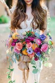 Bold, bright and always cheerful, sunflowers are popular pick for weddings during the late summers and fall season.there're thousand ways to incorporate sunflowers into your big day. Colourful Flowers 14 Bright Wedding Bouquets To Take Your Breath Away Tesselaar Flowers