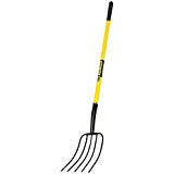 Amazon Com Fiskars Ergo D Handle Steel Garden Fork 47 Inch Compost And Mulch Fork Garden Outdoor Fiskars Garden Tools Gardening Fork