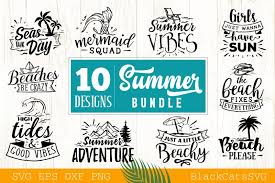 Download Summer Svg Bundle Vol 2 Graphic By Sssilent Rage Creative Fabrica Graphic Diy Disney Shirts Diy Screen Printing PSD Mockup Templates