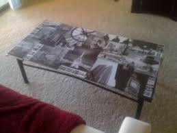 October 2011 Scrapsugar Decoupage Table Decoupage Coffee Table Coffee Table Makeover