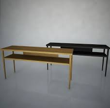 Stockholm Sofa Table Ikea 3d 3ds