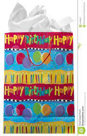 Here we are presenting some happy birthday wishes and birthday quotes to greet someone you know. Happy Birthday Present Gift Bag Isolated On White Birthday Gift Bags Happy Birthday Gifts Birthday Presents